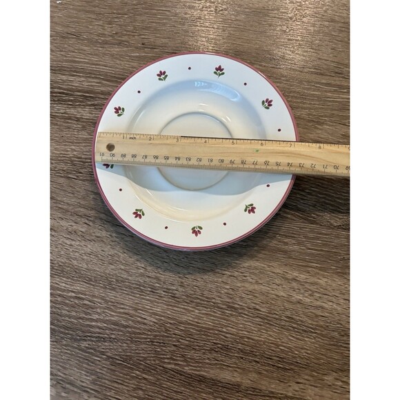 VTG Pfalzkeramik Inzell Streublumen 2 Mugs And Saucers Scattered Flowers German - Picture 5 of 11